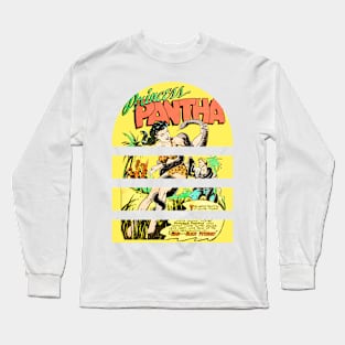 Retro Vintage Comic Funny Fantasy Popart Old Scifi Long Sleeve T-Shirt